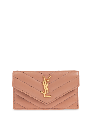 Saint Laurent Leather wallet with logo | Women's | Vitkac